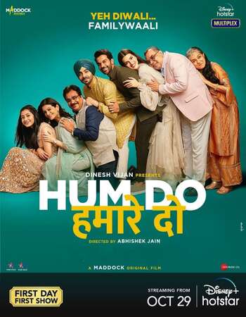 Hum Do Hamare Do 2021 DVD Rip Full Movie